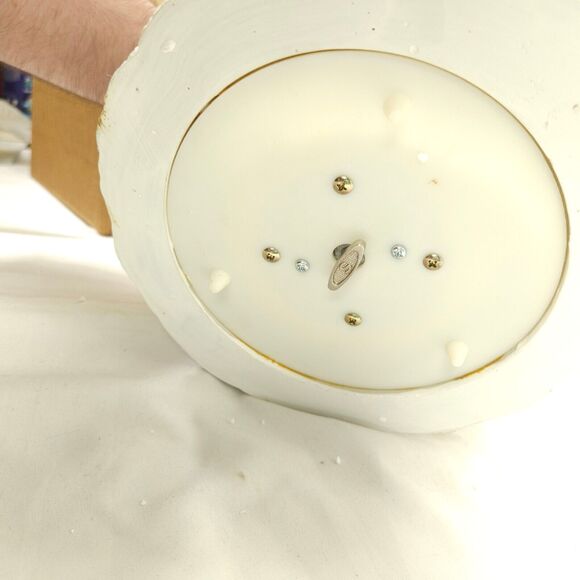 Vintage Grandeur Noel Christmas Snowman Penguin Musical Carousel Water Globe - Picture 7 of 7